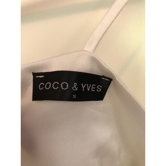 Coco & Yves Satin Cropped Camisole - Picture 4 of 4